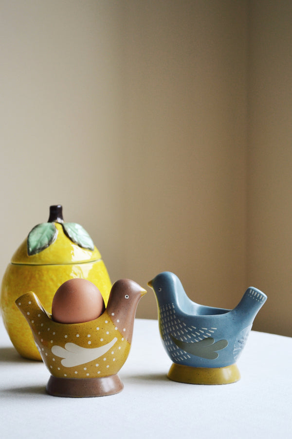 Set of Two Bird Egg Cups