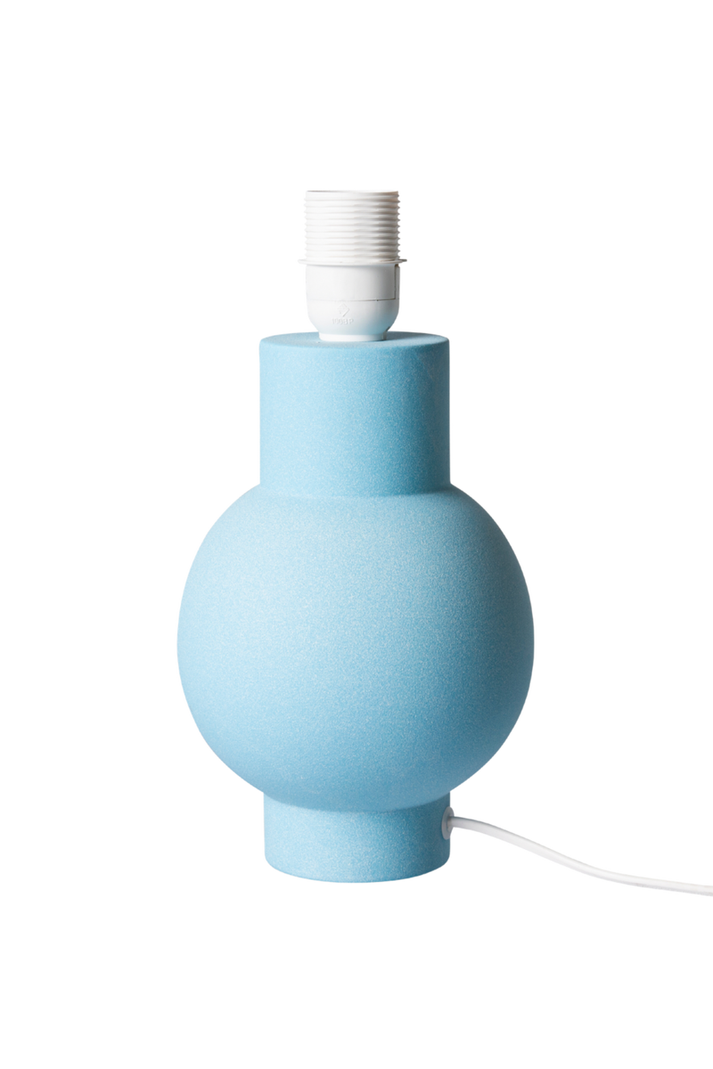 HKLIVING ® | Ice Blue Ceramic Lamp Base