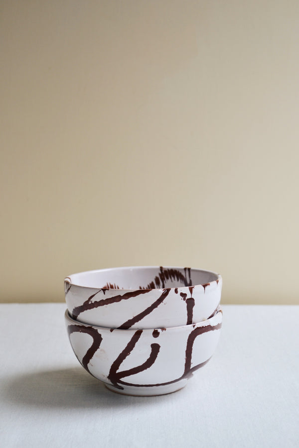 Splatter Bowl - Brown