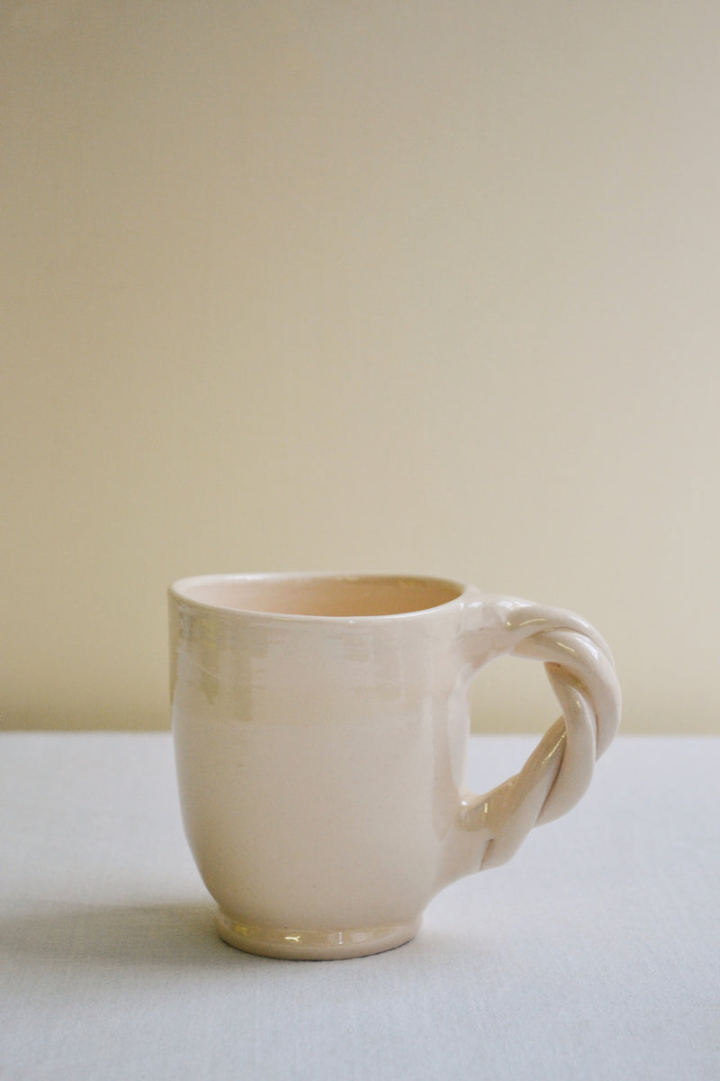 Twisted Handle Mug - Four Colours Available