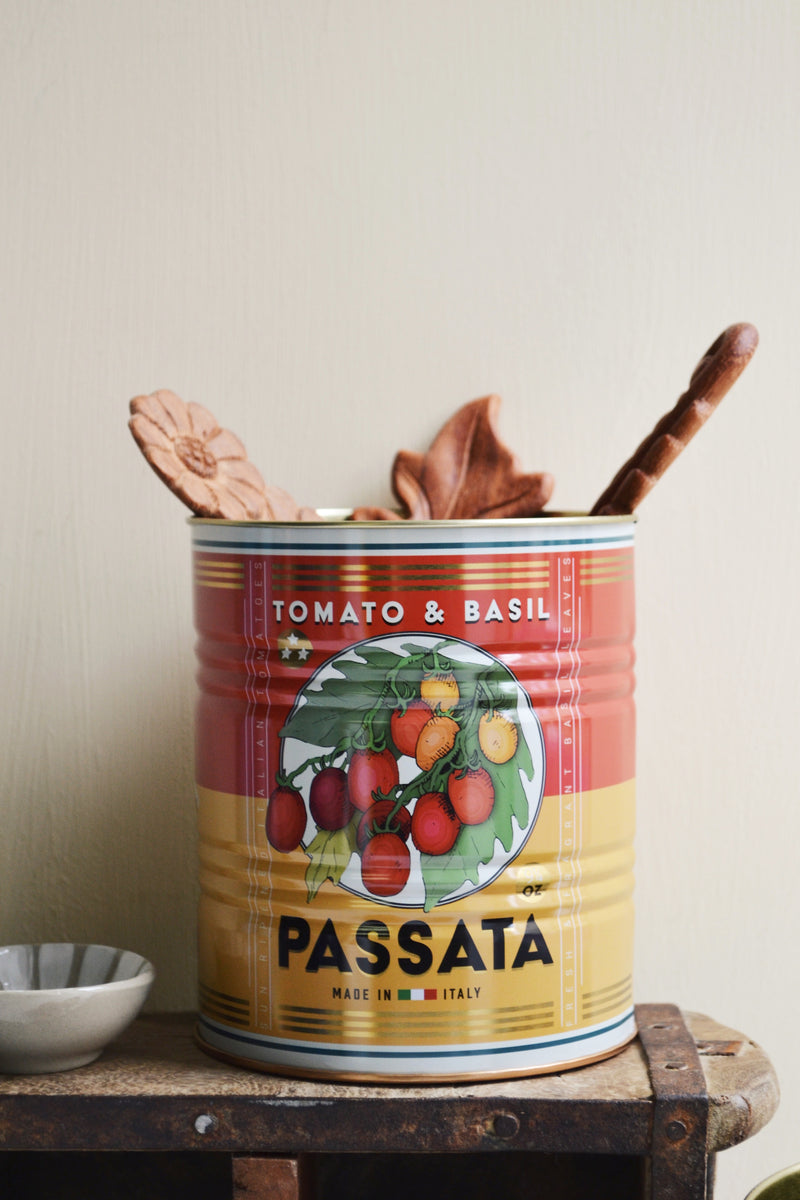 Set of Two Storage Tins - Passata