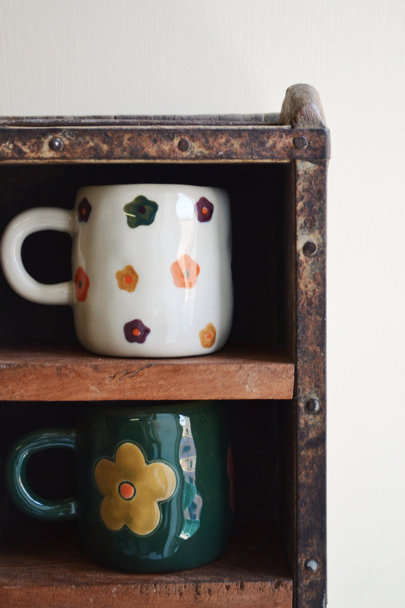 Up cycled Wooden Brick Mould Shelf Unit Storage Box