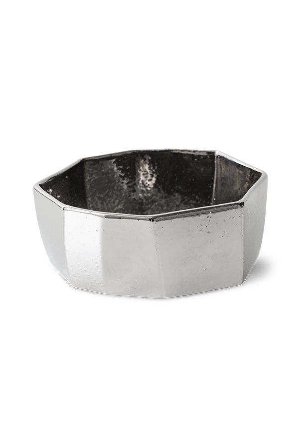 HKLIVING ® | Organic Shape Chrome Bowl - Mid - Pre - Order