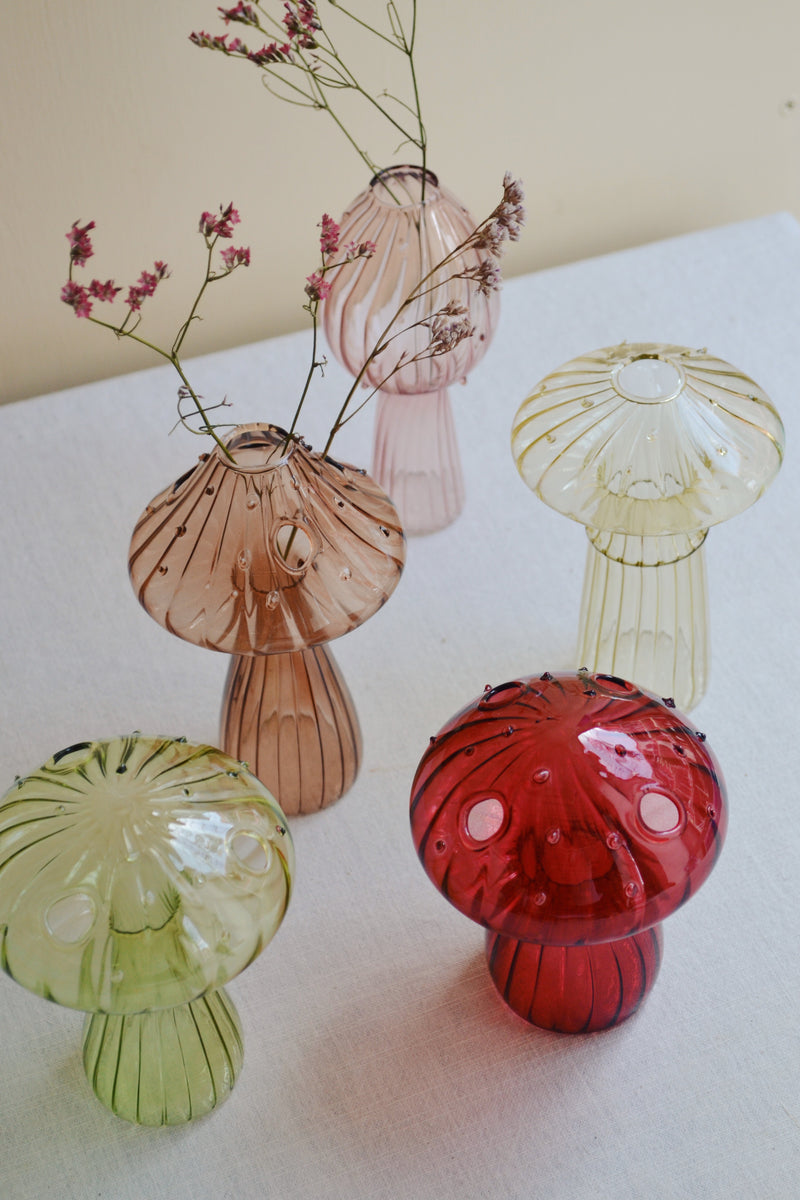 Mushroom Vase - Five Styles Available