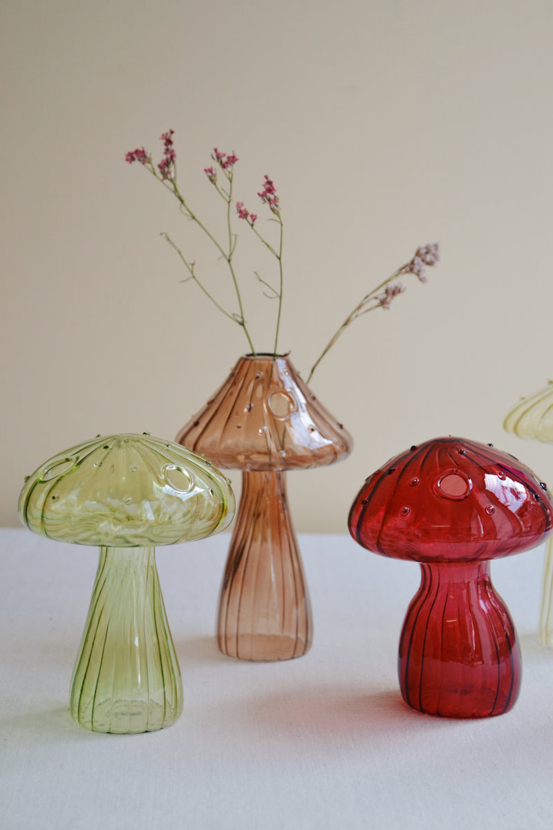 Mushroom Vase - Five Styles Available