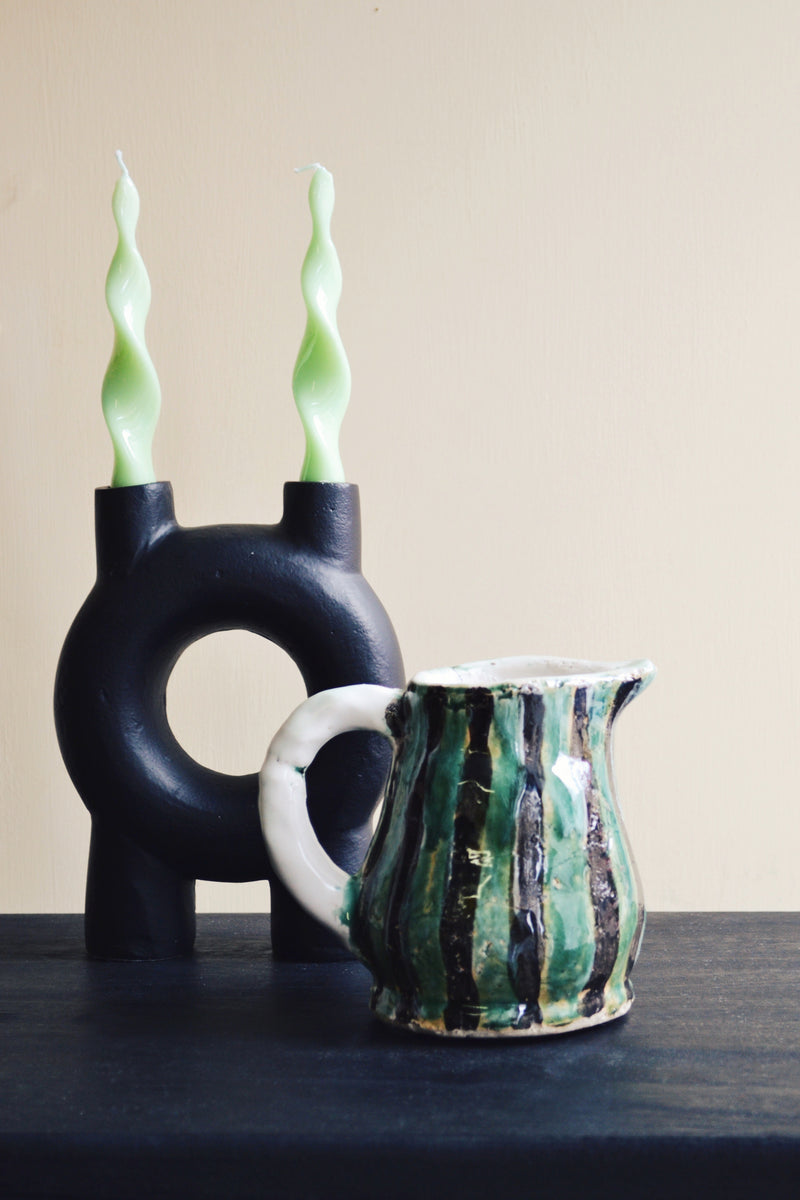 Serax | Bela Silva Stoneware Stripe Jug