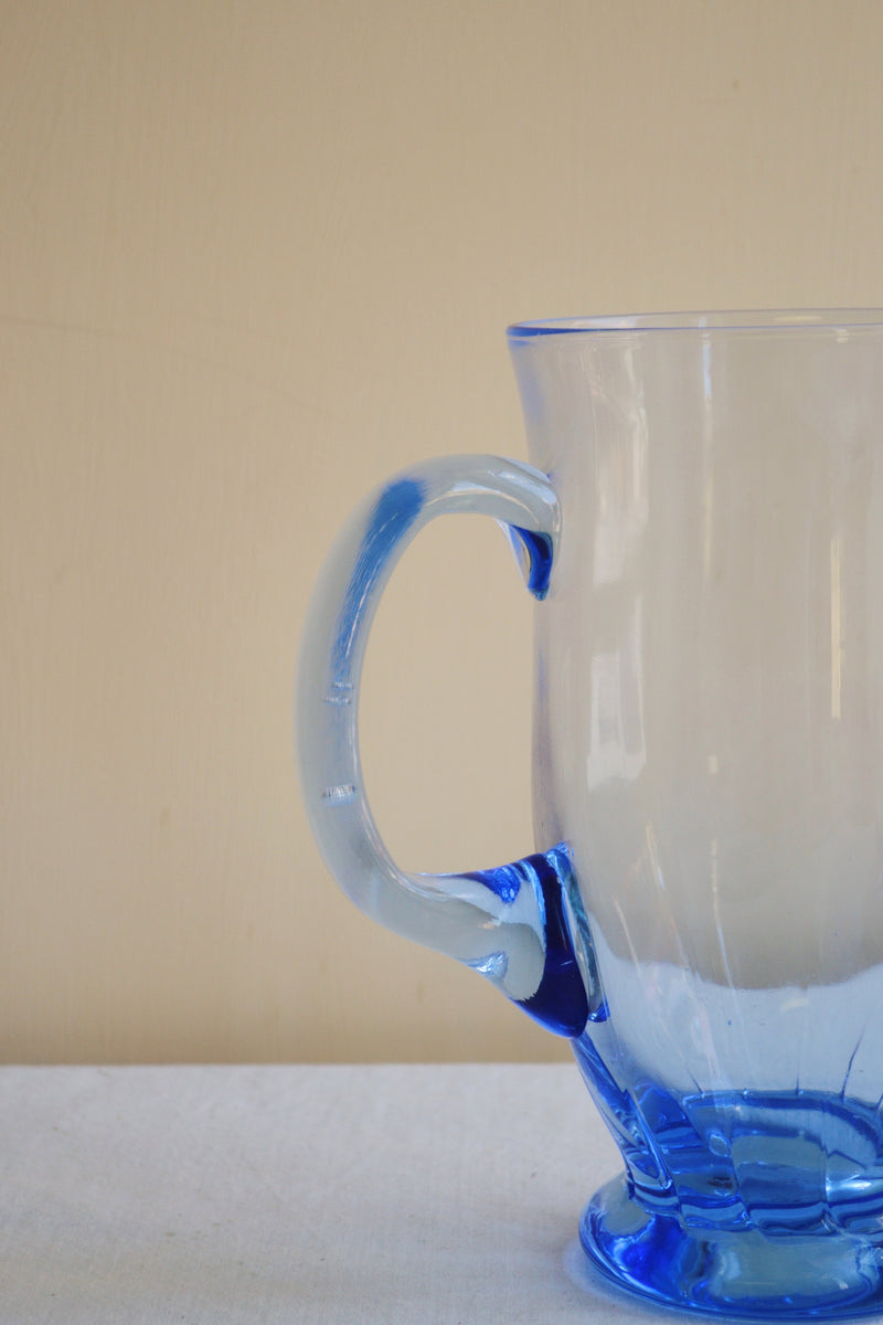 Light Blue Glass Jug