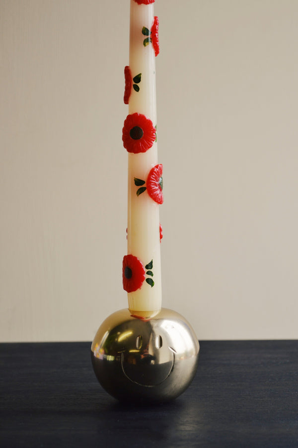 Flower Dinner Candles - Set of Two