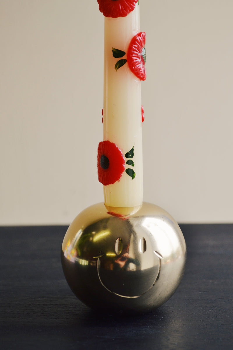 Flower Dinner Candles - Set of Two
