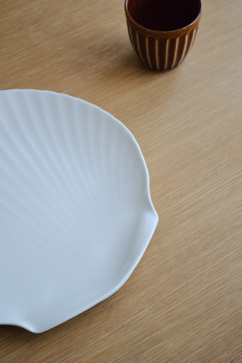 Shell Bone China Serving Plate