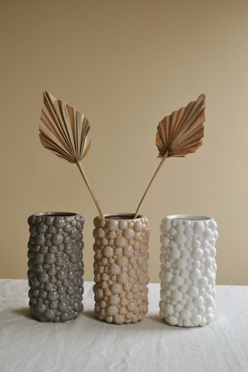 Bobble Vase - Three Colours Available