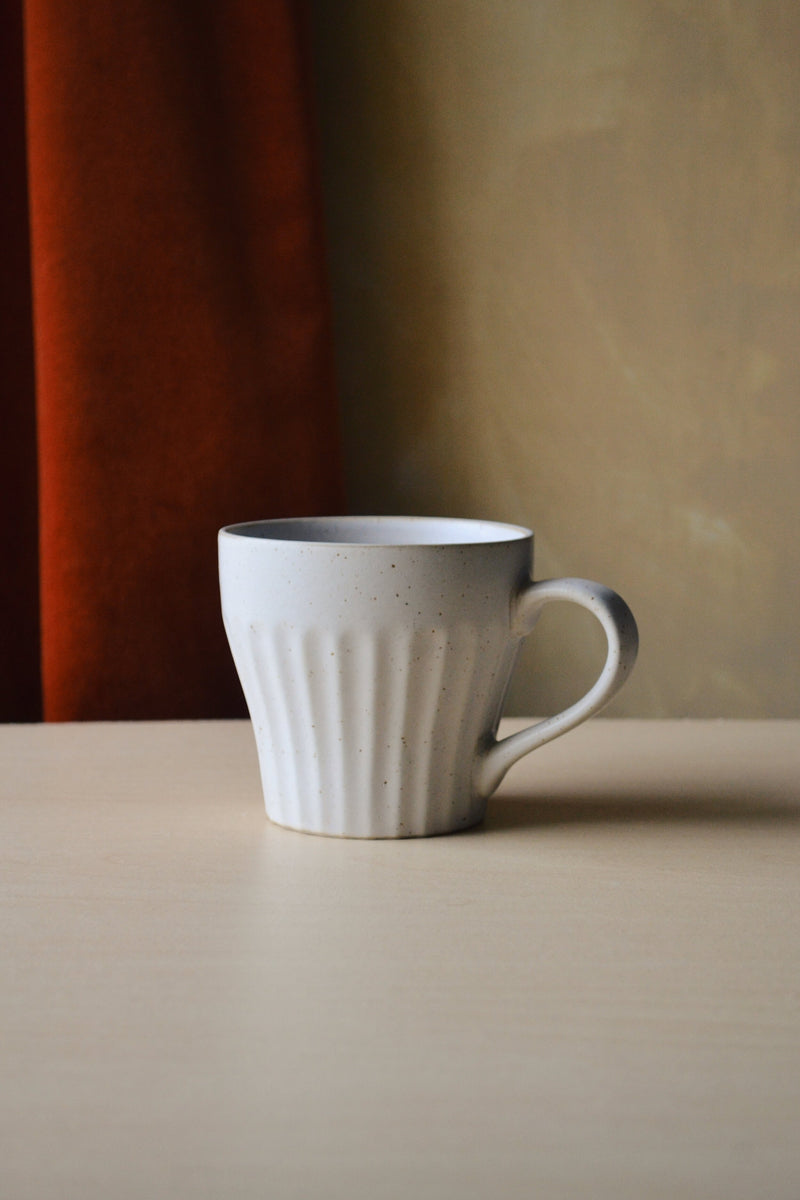 Stoneware Beige Mug