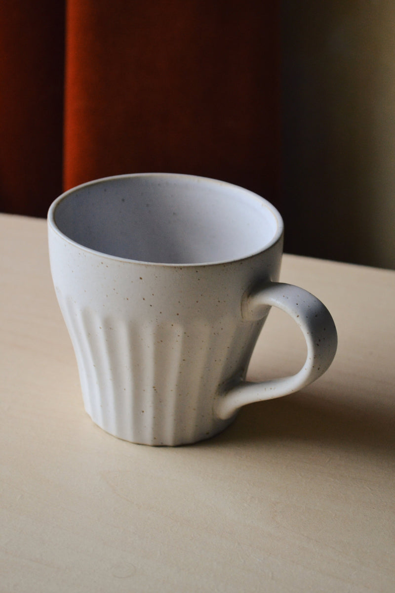 Stoneware Beige Mug