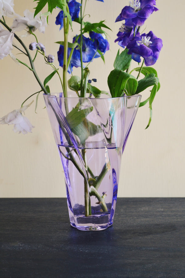 Purple Glass Vase