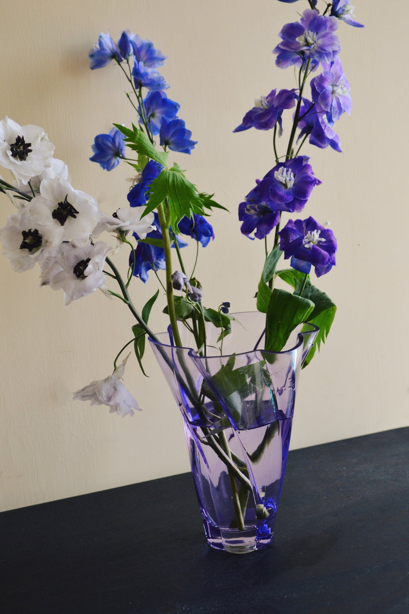 Purple Glass Vase