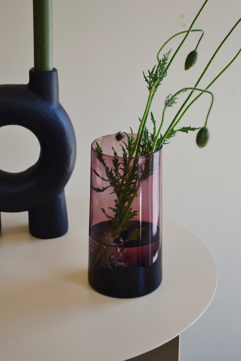 Rose Glass Vase