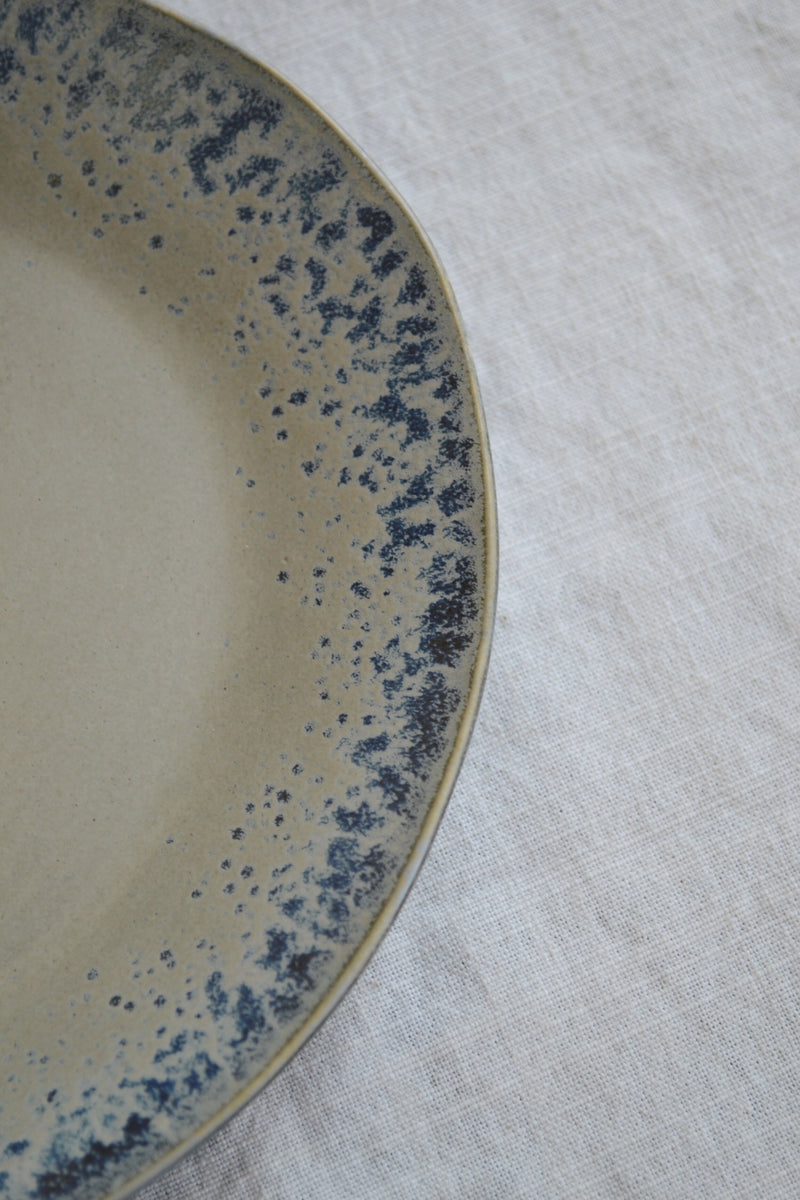 Set of Two Side Plates - Bark