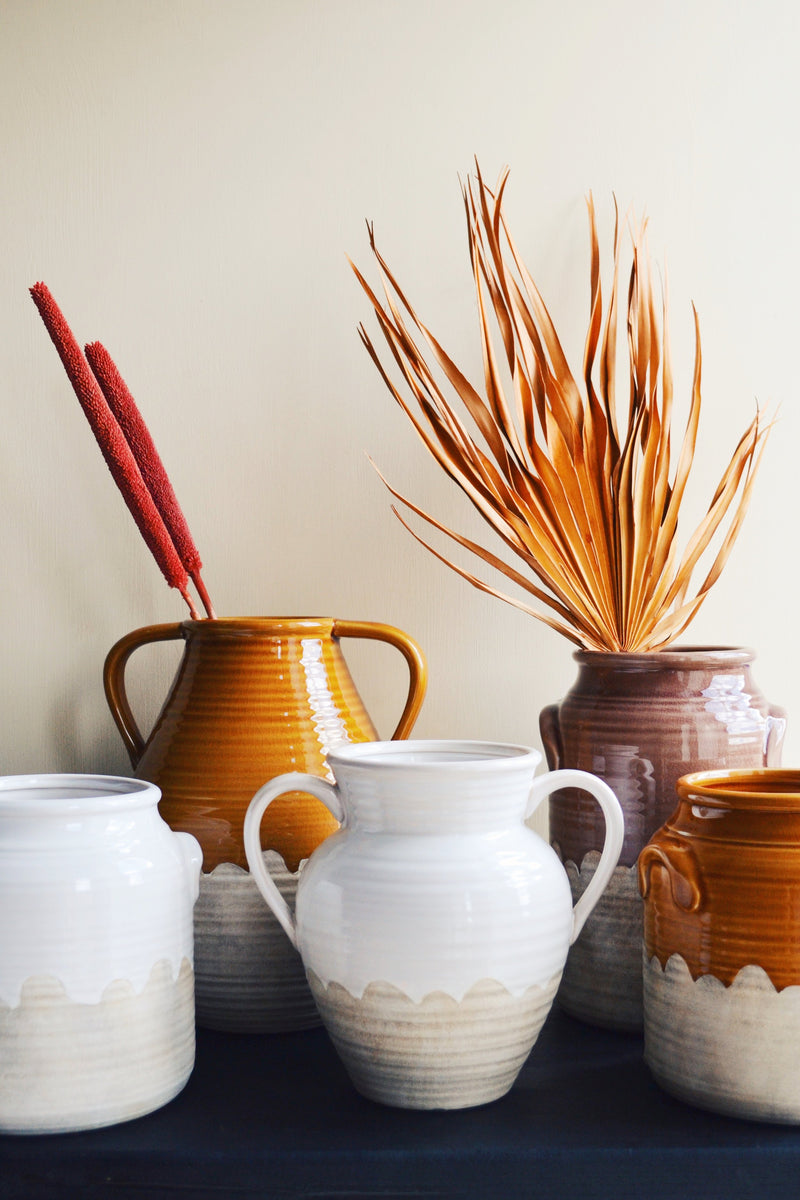 Stoneware vases discount