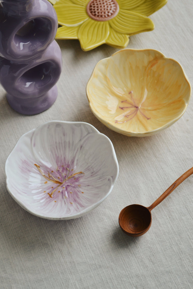 Set of Two Flower Bowls