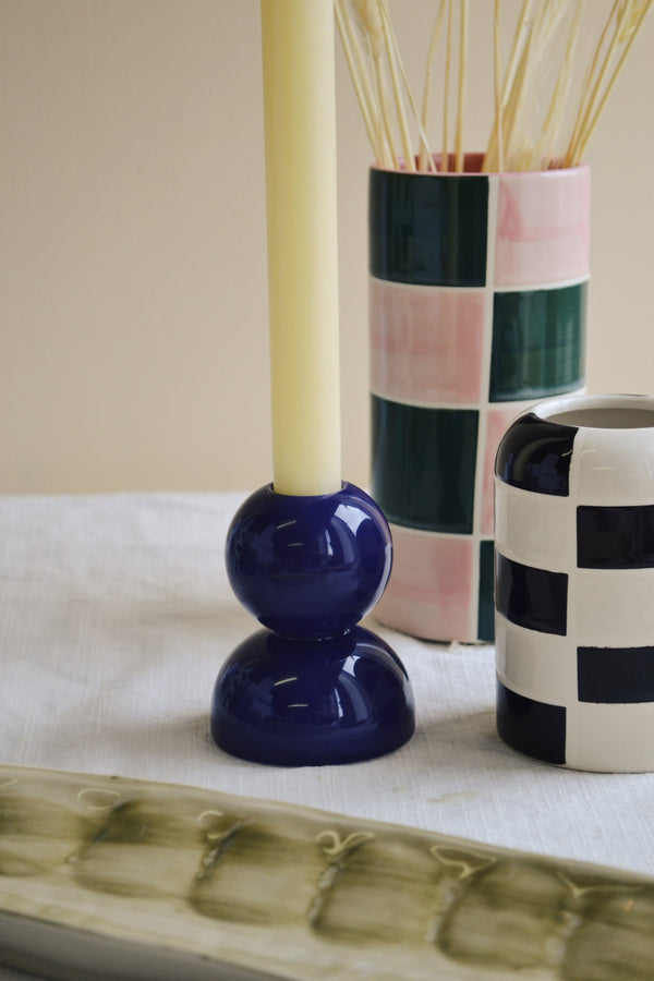 Violet Candle Holder