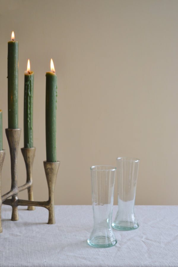 Recycled Champagne Glasses