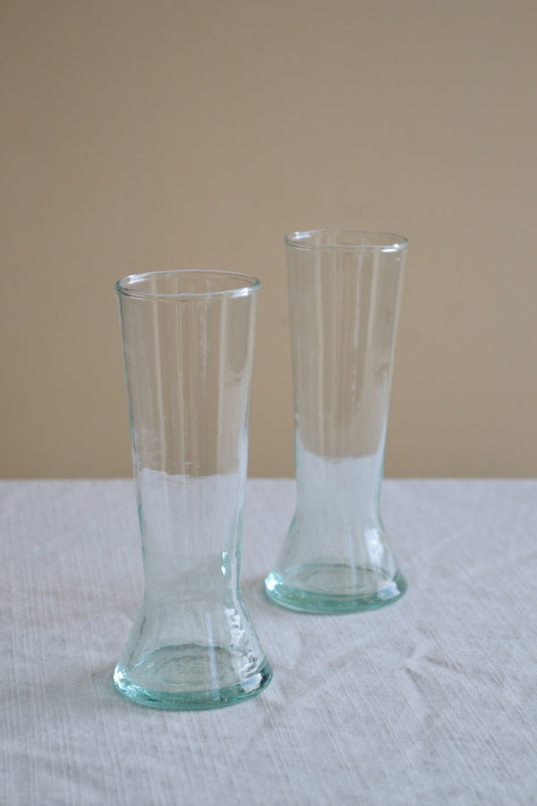 Recycled Champagne Glasses