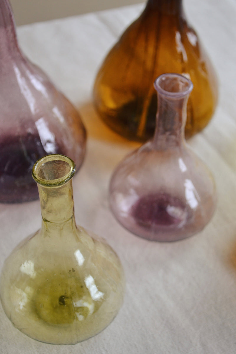 Madam Stoltz Recycled Glass Bud Vases Weddings