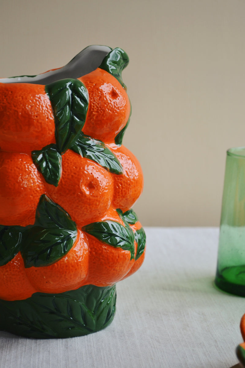Orange Jug