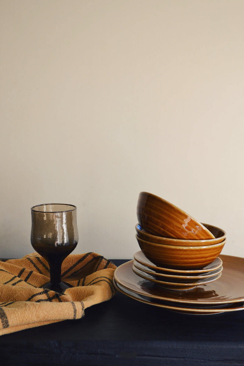 HKliving ® | Japanese Small Plate Brown