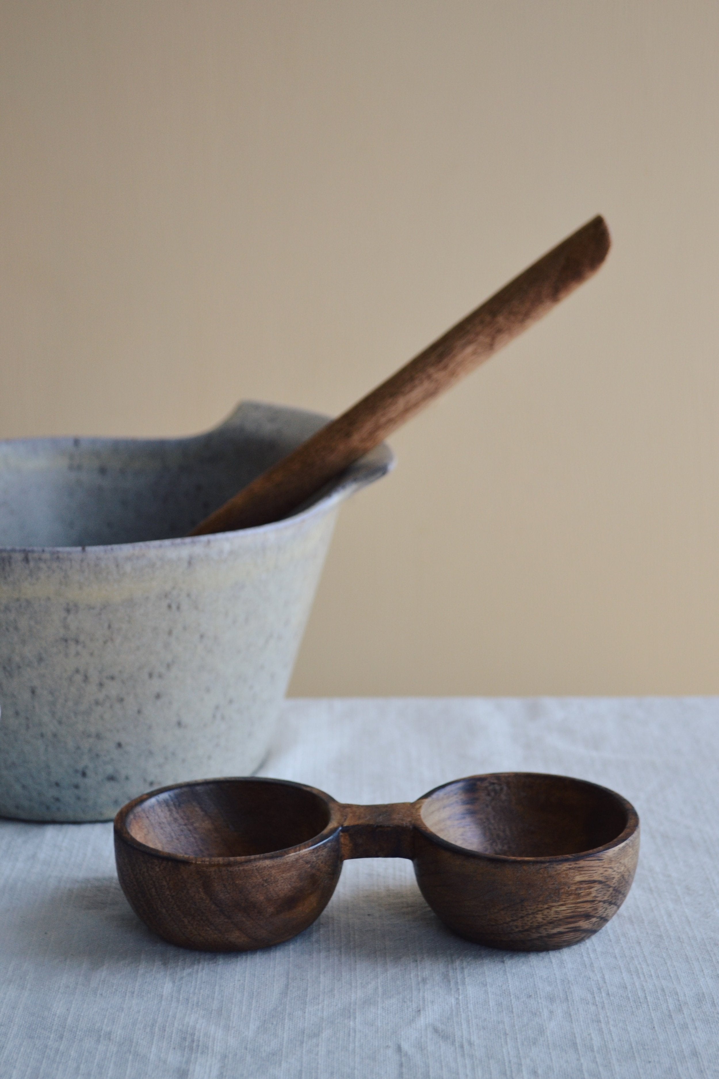 Wooden Salt and Pepper Bowl Spicer and Wood