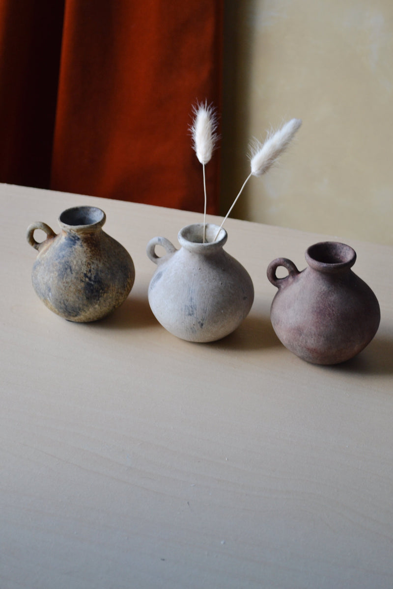 Small Terracotta Vases - Three Colours Available