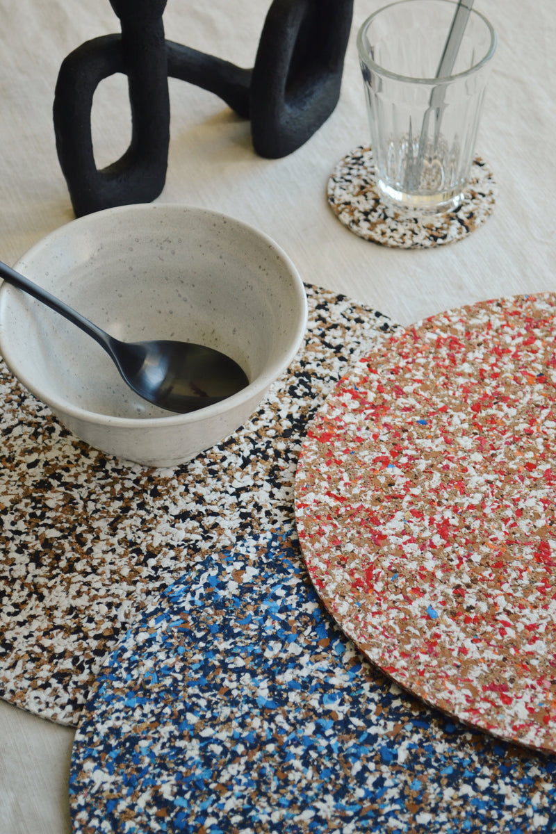 Speckled Cork Placemat - Three Colours Available