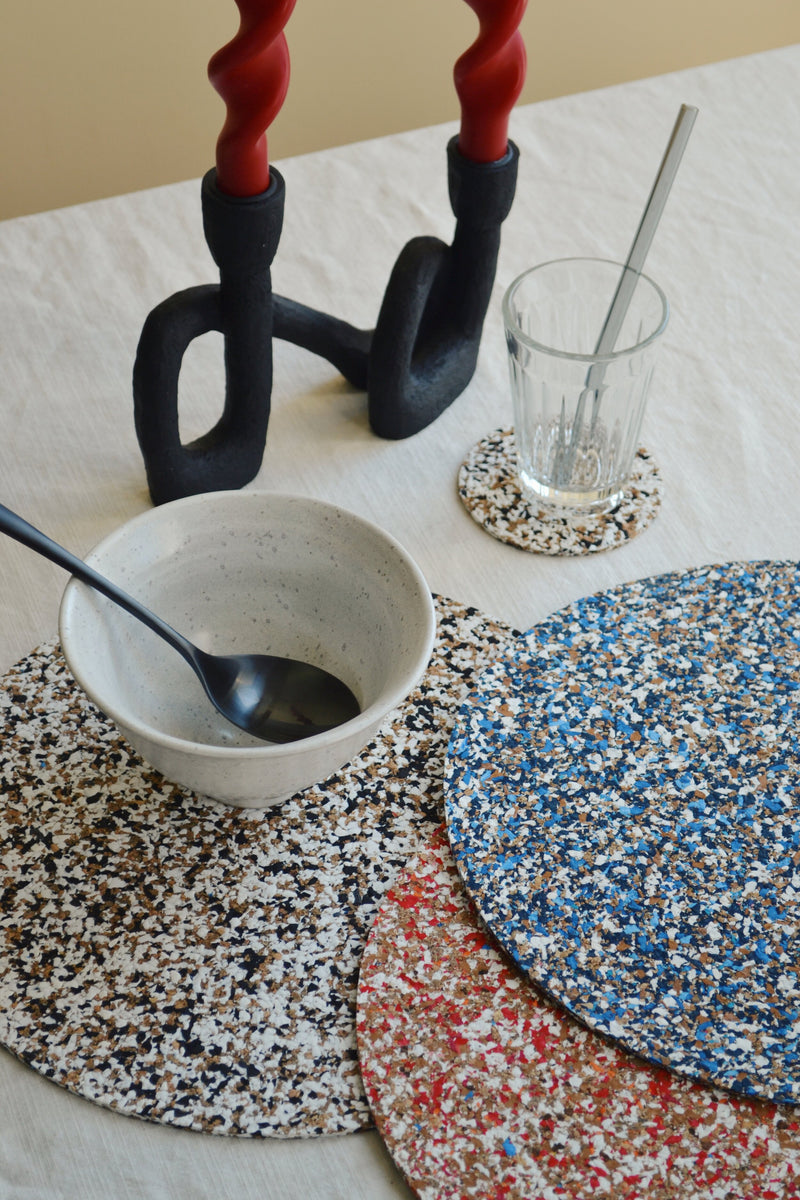 Speckled Cork Placemat - Three Colours Available