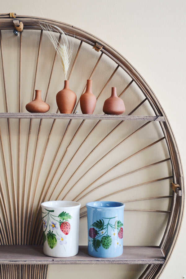 Set of Four Mini Terracotta Vases - Collection one