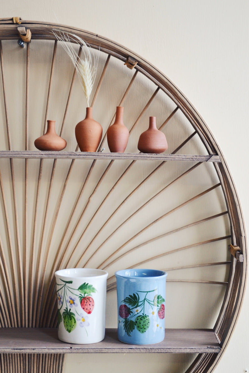 Set of Four Mini Terracotta Vases - Collection one