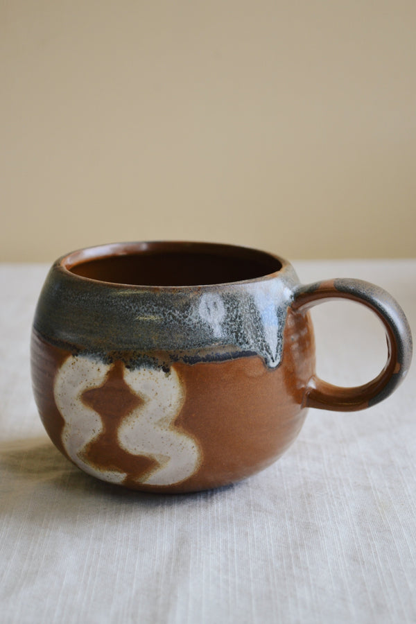 Tribal Stoneware Mug
