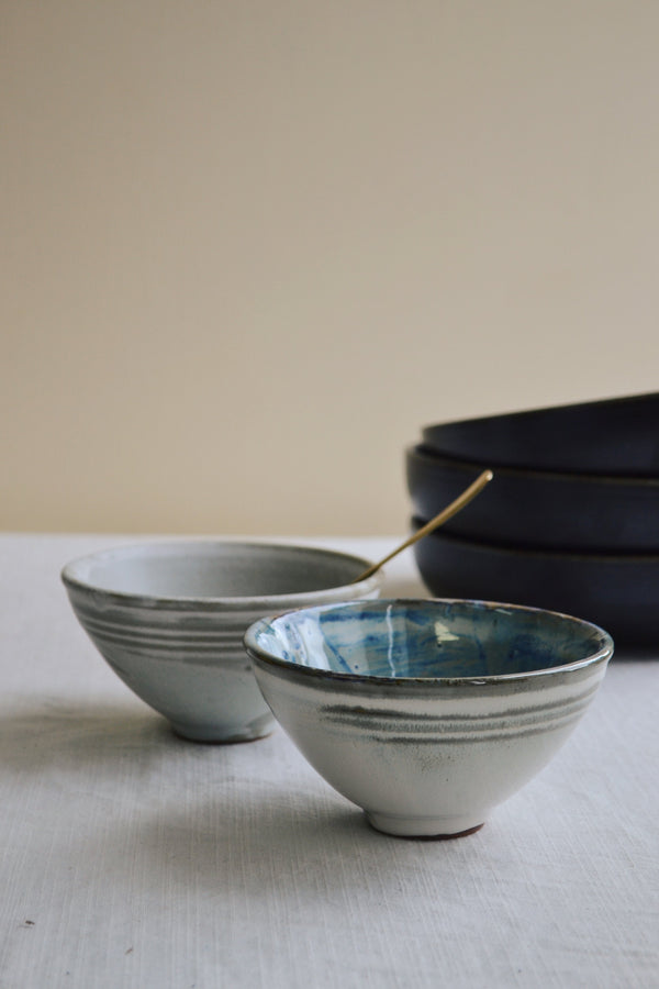 Set of Two Small Stoneware Bowls