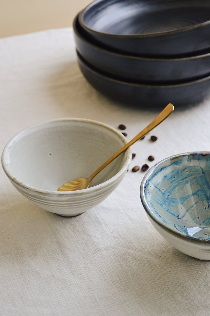 Set of Two Small Stoneware Bowls
