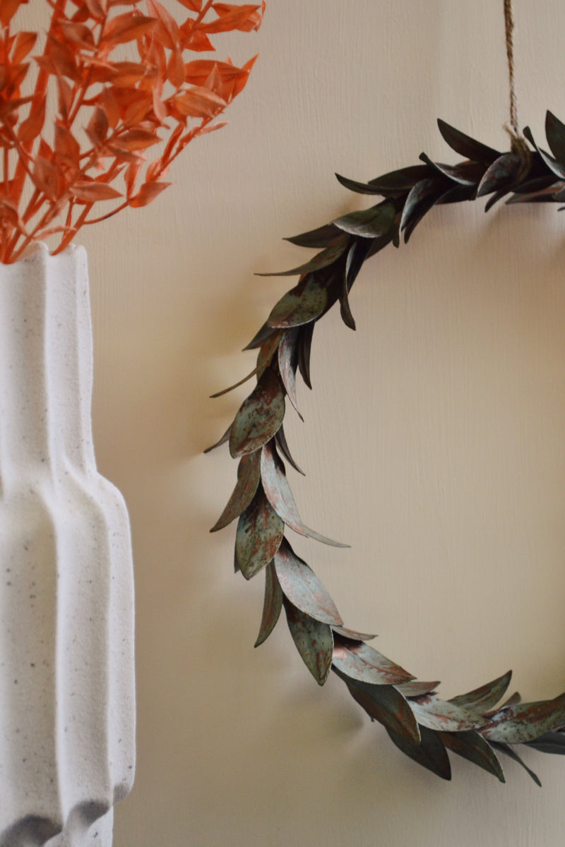 Antique Copper Wreath