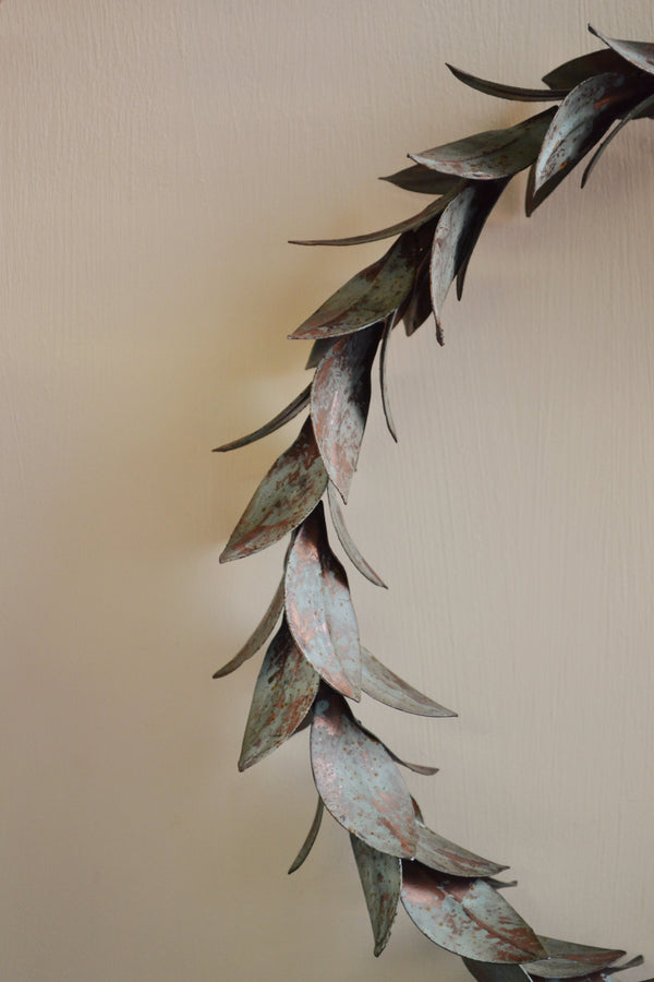 Antique Copper Wreath