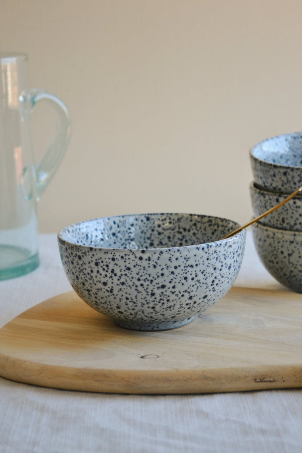 HKliving ® | Set of Four Cream Bowls