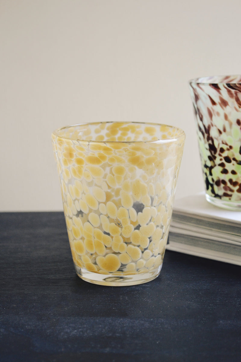 Atlas Spotted Glass - Four Colours available