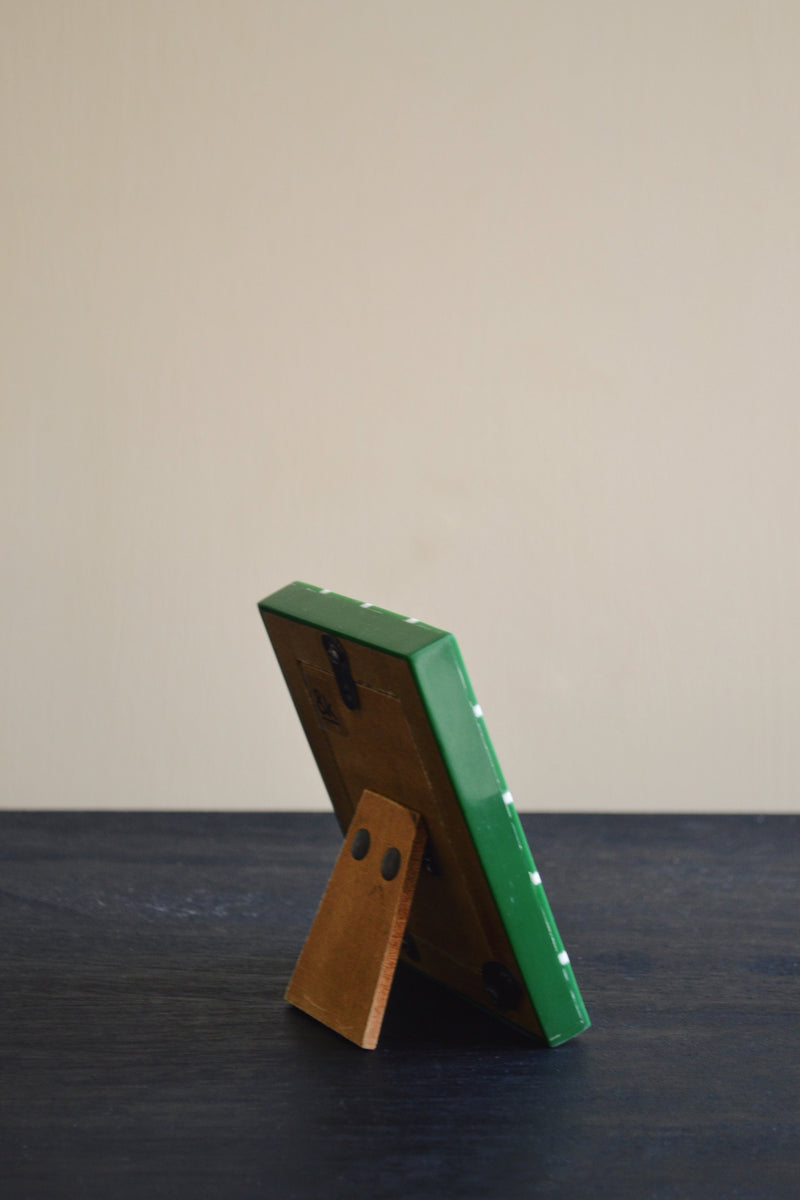 Small Check Photo Frames - Two Colours Available