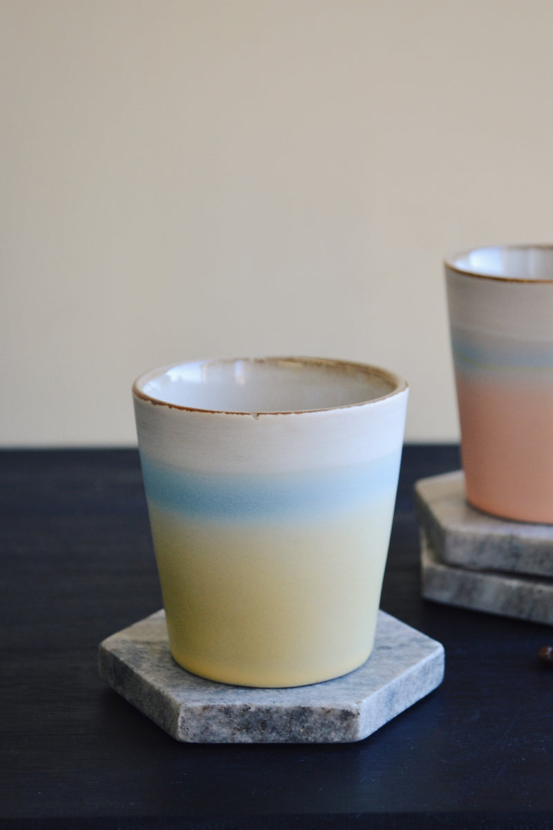 HKLIVING ® | Set of Two Pastel Horizon Mugs