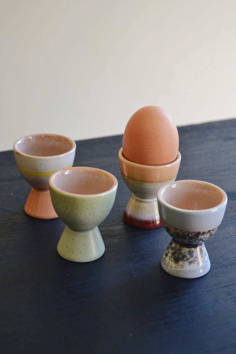 Set of Four Ceramic Egg Cups