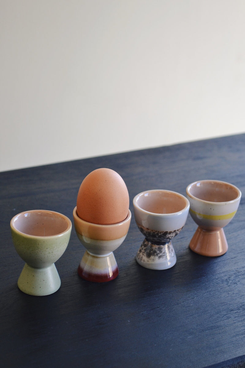 Set of Four Ceramic Egg Cups