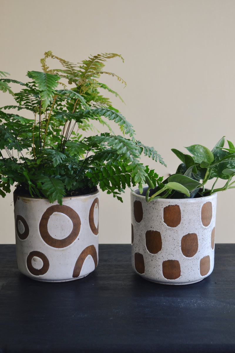 Deco Plant Pot - Two Styles Available
