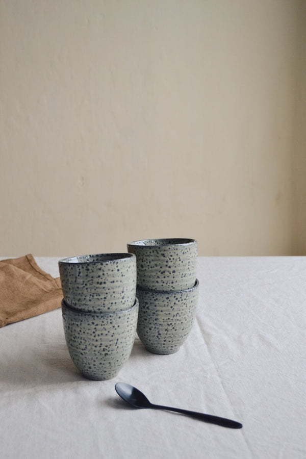 HKliving ® | Set of Four Green Mugs