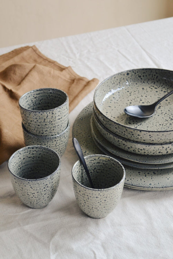 HKliving ® | Set of Four Green Mugs