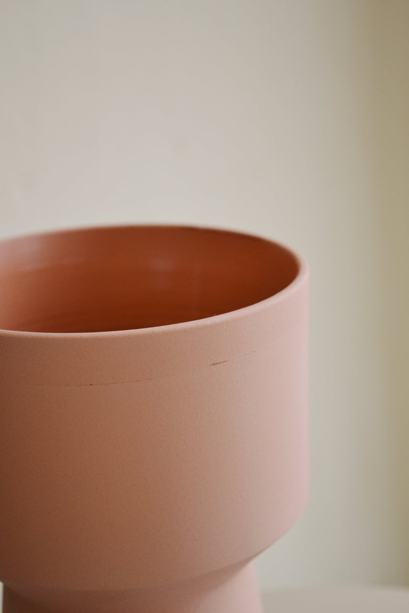 Light Terracotta Ceramic Vase